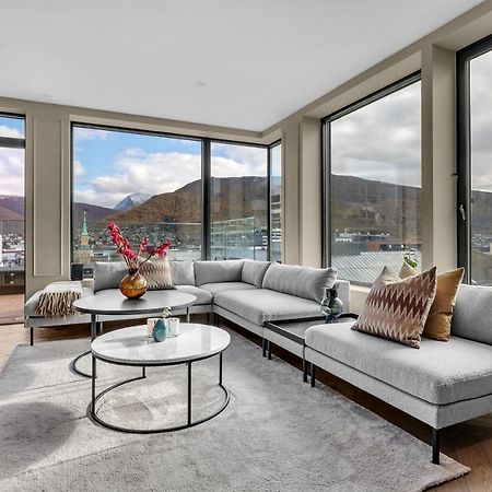Penthouse In Downtown Tromso New Apartment ภายนอก รูปภาพ